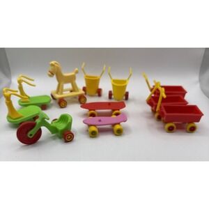 Vintage McDonald's Happy Meals Berenstain Bears & Muppet Babies Riding Toys